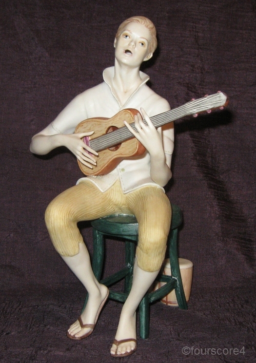 Folk Singer by Cybis in non standard yellow coloration