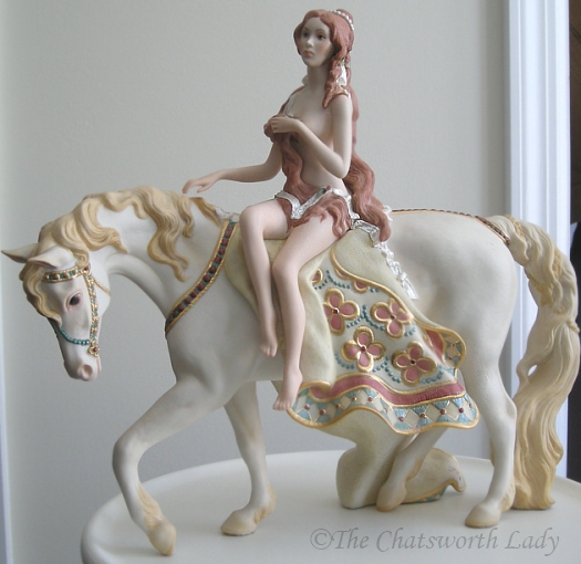LADY GODIVA by Cybis artists proof OOAK