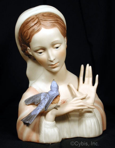 MADONNA WITH BIRD HALL OF FAME EDITION by Cybis