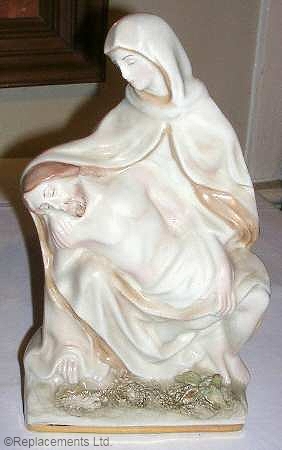 1950s pieta in cypia decoration by CYBIS