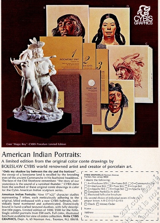 1971 print ad for Folio One