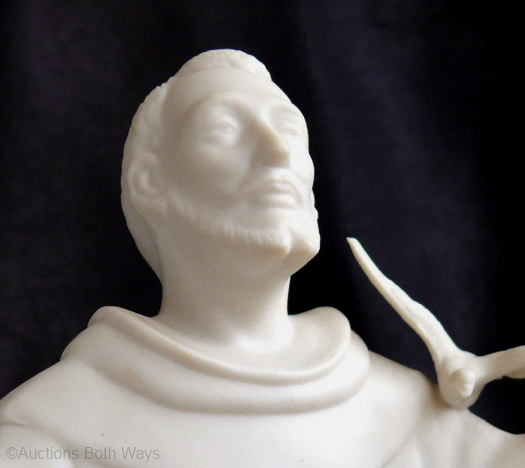 St Francis with doves and lambs detail 1