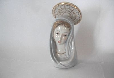 a CORDEY CYBIS MADONNA WITH HALO circa 1950
