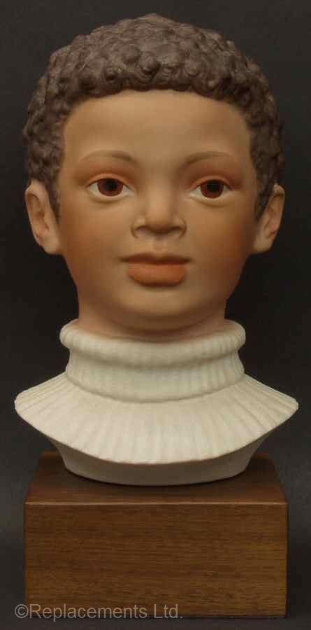 African American boy head JASON by Cybis