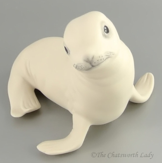 BABY HARP SEAL ARCTIC PUP by Cybis