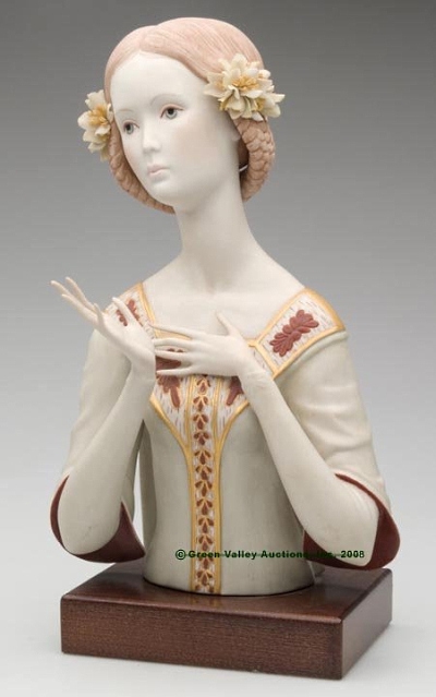 BEATRICE in pale dress by Cybis