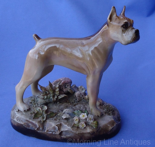 BOXER dog ca 1950s by Cybis