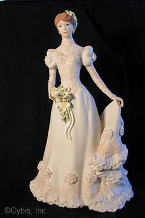 Bride Commemorative redhead by Cybis