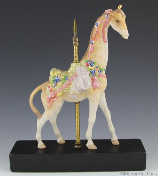 CAROUSEL GIRAFFE CUTHBERT by Cybis