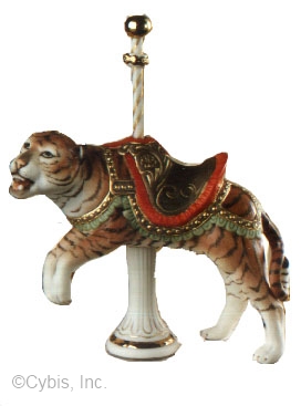 CAROUSEL II TIGER by Cybis