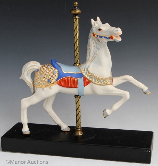 CAROUSEL PONY PATRIOT by Cybis