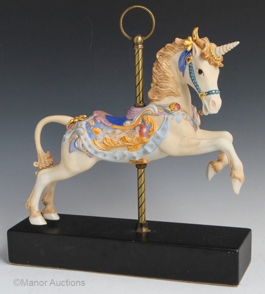 CAROUSEL UNICORN by Cybis