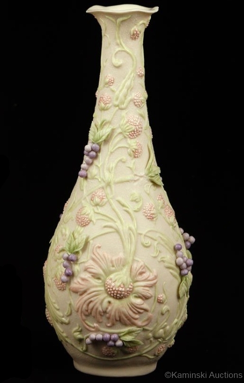 CHRYSANTHEMUM VASE by Cybis