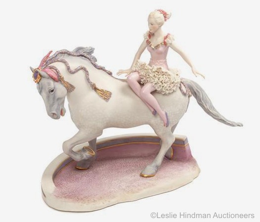 CIRCUS RIDER Equestrienne Extraordinaire by Cybis