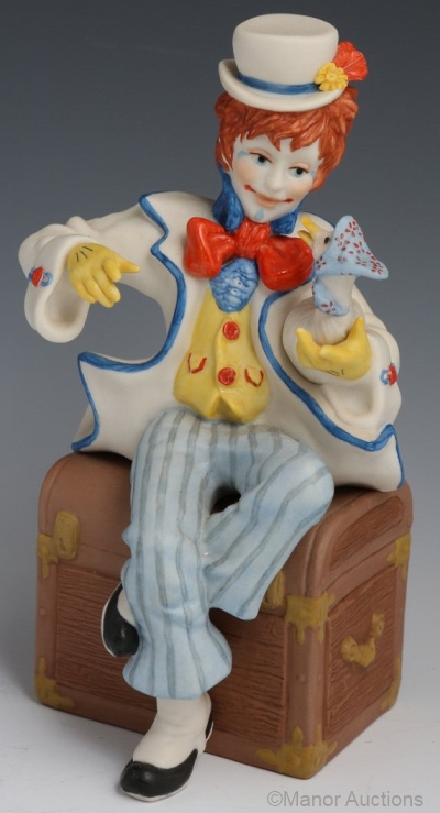 clown JUMBLES AND FRIEND by Cybis