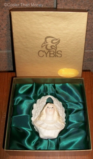 Cybis angel ornament presentation box