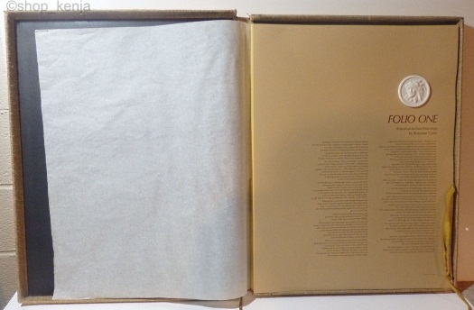 Cybis Folio One facing page with medallion