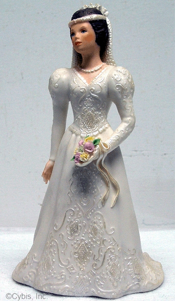 HERE COMES THE BRIDE brunette by Cybis