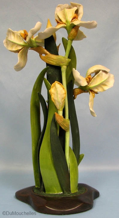 IRIS in yellow 1960s by Cybis