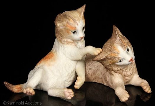 KITTENS RUFFLES AND TRUFFLES by Cybis