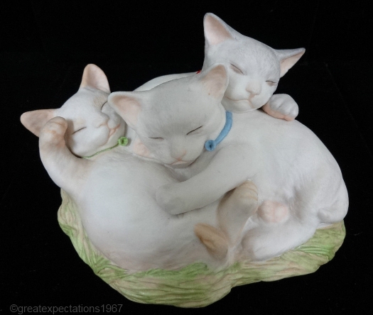 Kittens TAFFY TOFFEE AND TIGER by Cybis