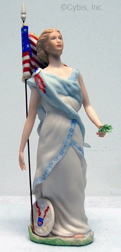 LIBERTY II by Cybis Hall of Fame Edition