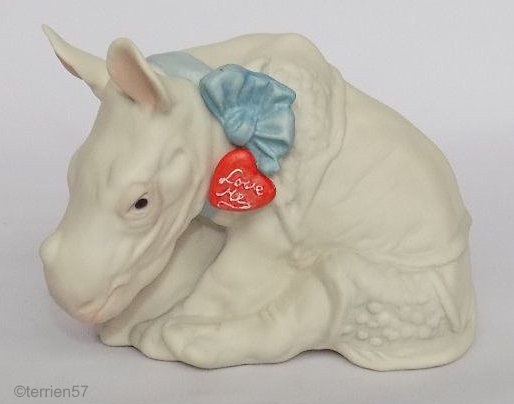 LOVE IS BLIND baby rhino by Cybis