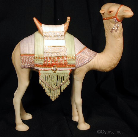 NATIVITY CAMEL I from 1984 in color by Cybis
