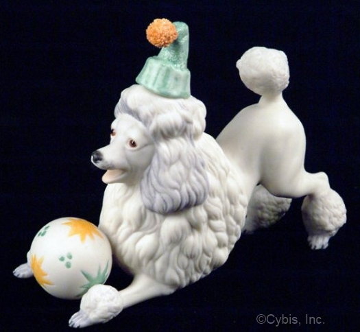 PIERRE THE PERFORMING POODLE by Cybis