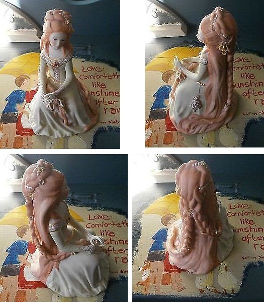 RAPUNZEL with red hair by Cybis possibly OOAK