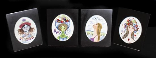 The Wonderful Seasons LIMNETTES by Cybis