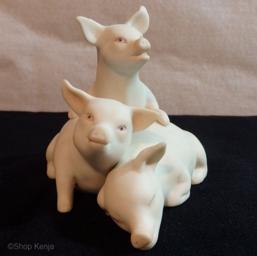 THREE LITTLE PIGS by Cybis