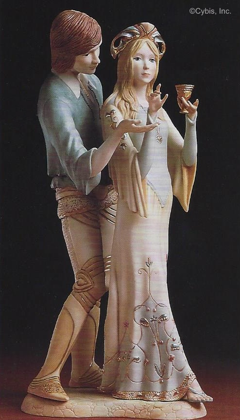 TRISTAN AND ISOLDE by Cybis