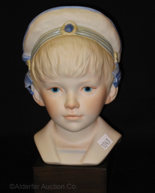 Victorian boy head EDWARD by Cybis