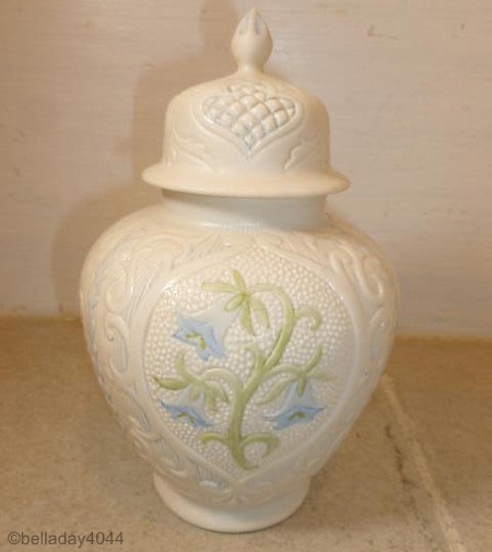 VIRGINIA BLUEBELLS GINGER JAR by Cybis