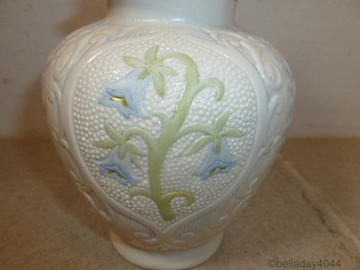 Virginia Bluebells Ginger Jar detail 1