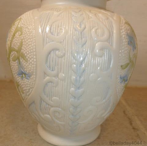 Virginia Bluebells Ginger Jar detail 2