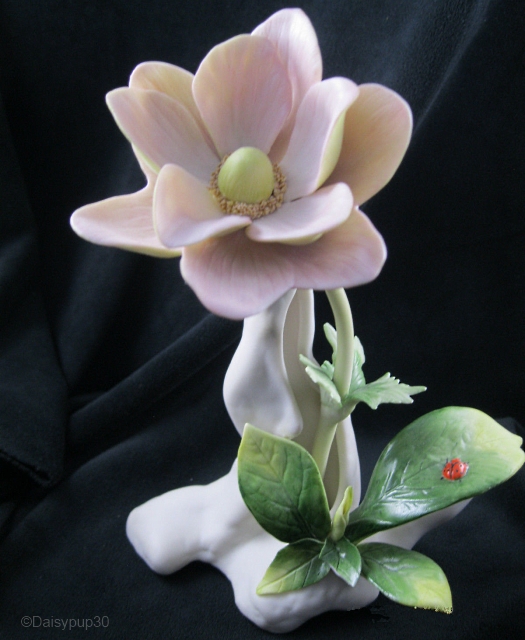 WINDFLOWER in pale pink by Cybis