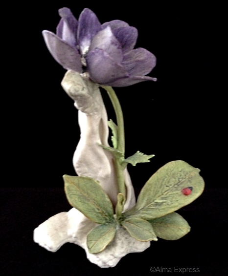 WINDFLOWER in purple by Cybis