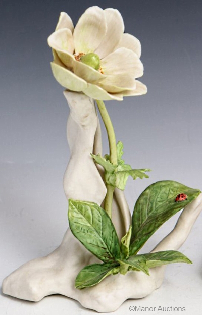 WINDFLOWER in white by Cybis