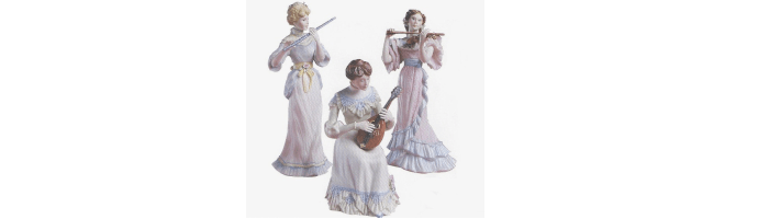 A Cybis Concert: Music and Opera Porcelain&nbsp;Sculptures
