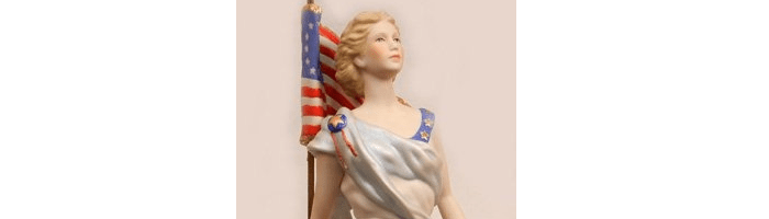 Born In the USA: Cybis Patriotic&nbsp;Sculptures