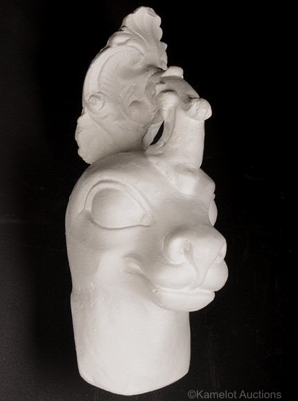 animal head wall decoration by Cybis 1940s