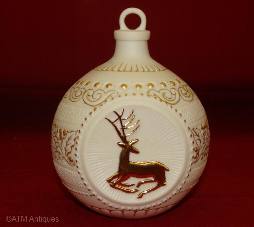 REINDEER ORNAMENT by Cybis