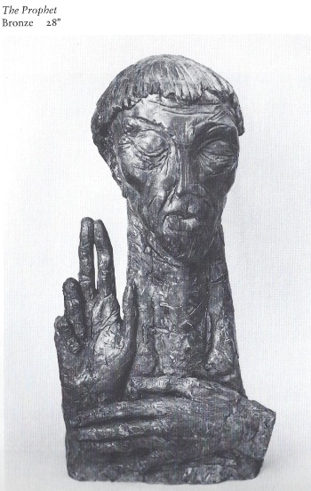 The Prophet bronze by Ispanky