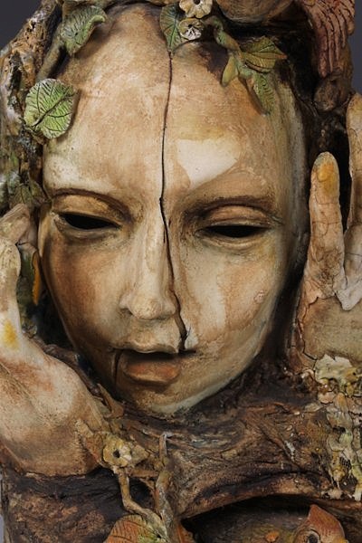 Wood Nymph Bust detail 1