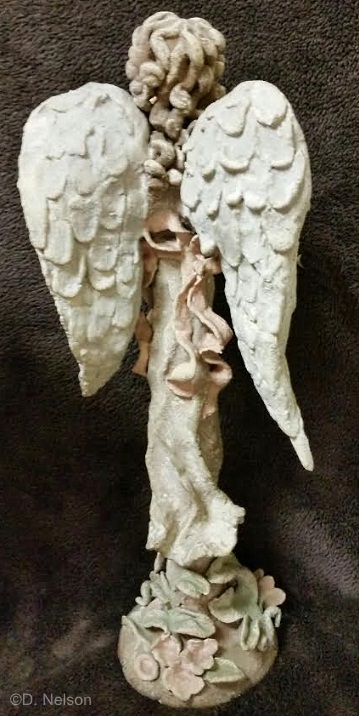 French Horn Player angel by Cybis ca 1940s view 2