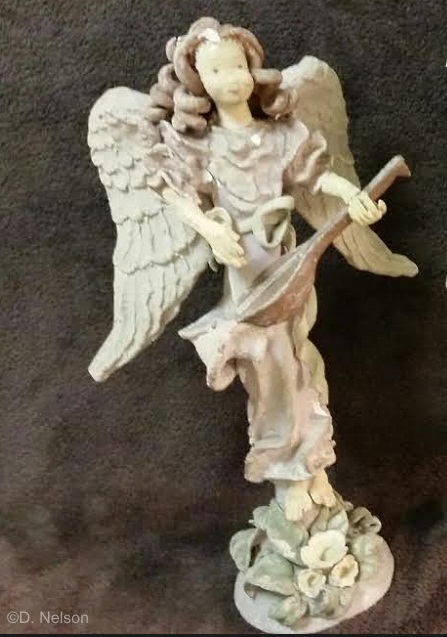 MANDOLINIST angel by Cybis ca 1940 view 1