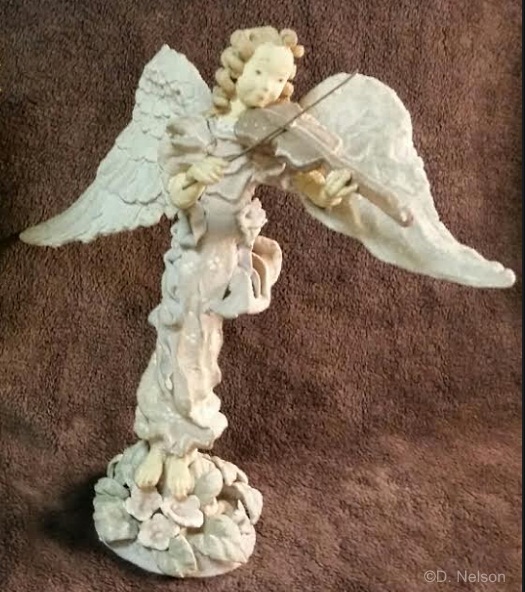 VIOLINIST angel by Cybis ca 1940 view 1