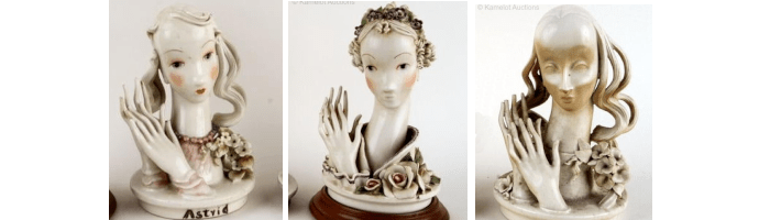 1940s Female Busts by Cybis – Variations on a&nbsp;Theme